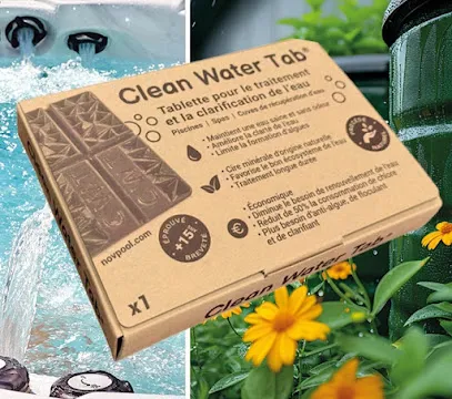 Image de NOVPOOL - Clean Water Tab, produit piscine et floculant naturel